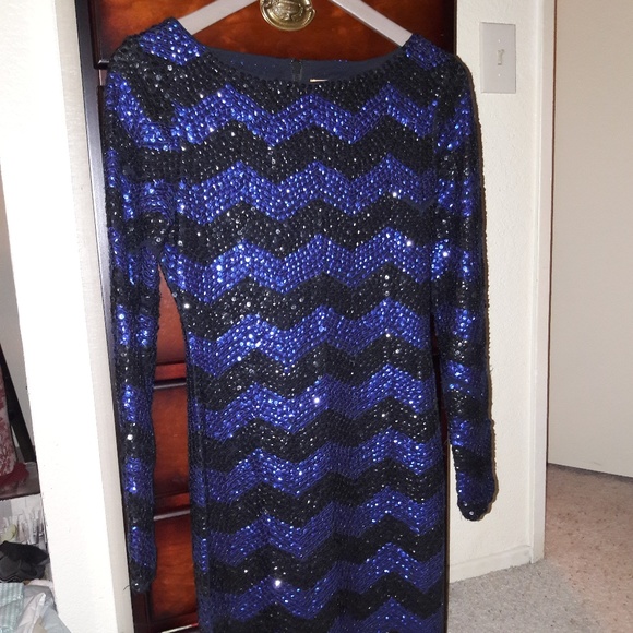 sequins cocktail dress - Picture 1 of 5